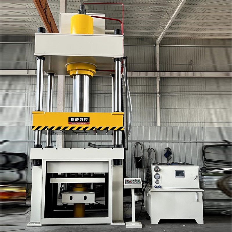 400T四柱拉伸液压垫液压机